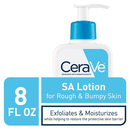 CeraVe SA Lotion for Rough & Bumpy Skin (8 fl. oz.) - Exfoliating & Smoothing Moisturizer with Salicylic Acid