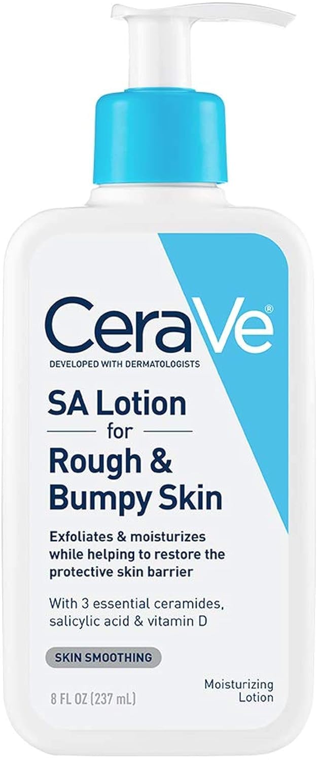 CeraVe SA Lotion for Rough & Bumpy Skin (8 fl. oz.) - Exfoliating & Smoothing Moisturizer with Salicylic Acid