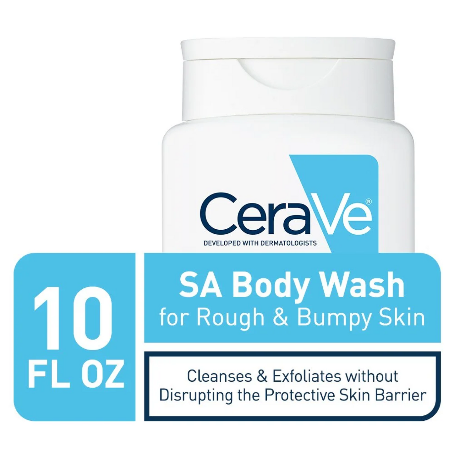 CeraVe SA Body Wash for Rough & Bumpy Skin (10 fl. oz.)
